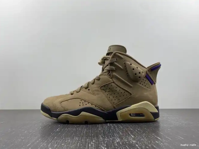 Husky FD1643-300 Air WMNS Brown Jordan Gore-Tex Kelp 6 0618